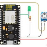 ESP8266 Potentiometer LED